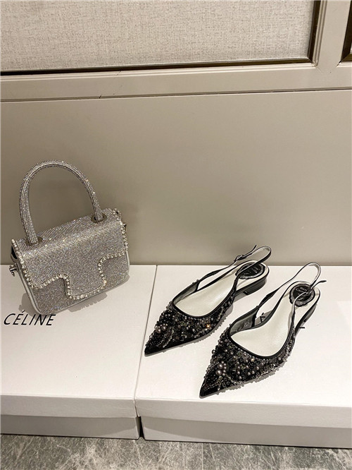 Best Replica rene caovilla flat sandals - Colareps