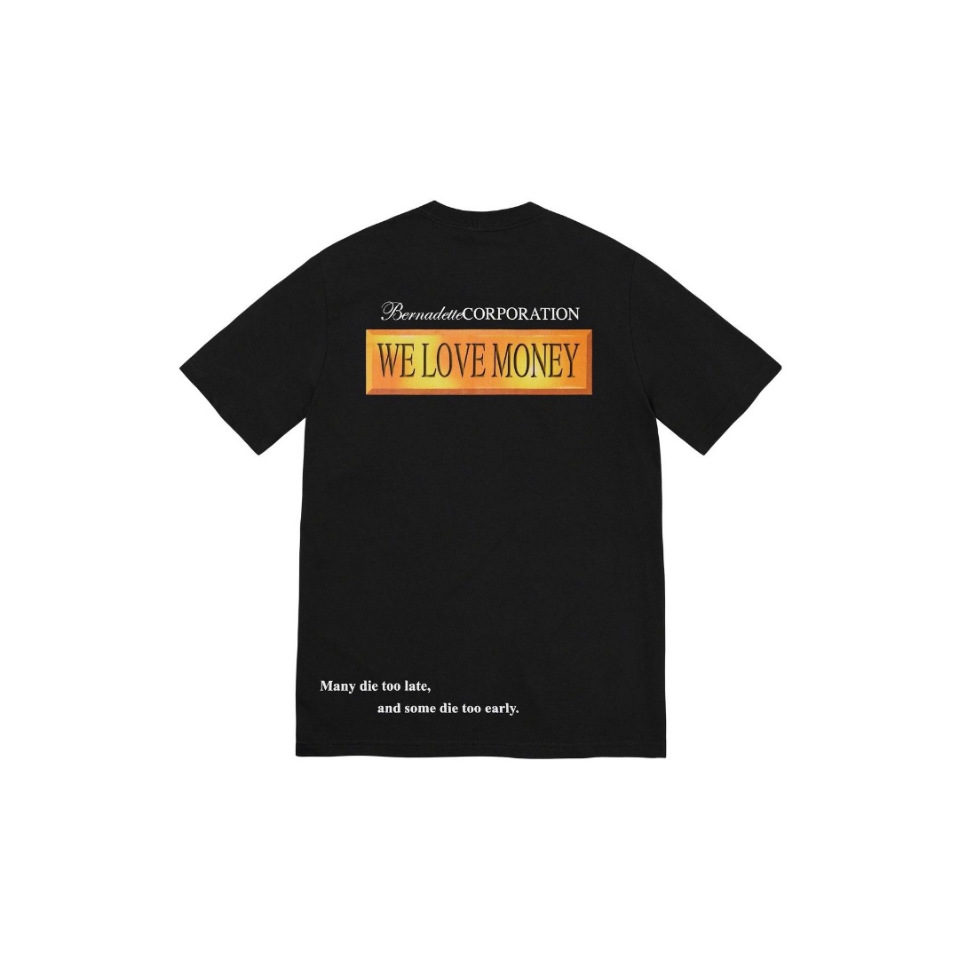 Best Replica SUPREME x BERNADETTE CORPORATION 23SS MONEY TEE - Colareps