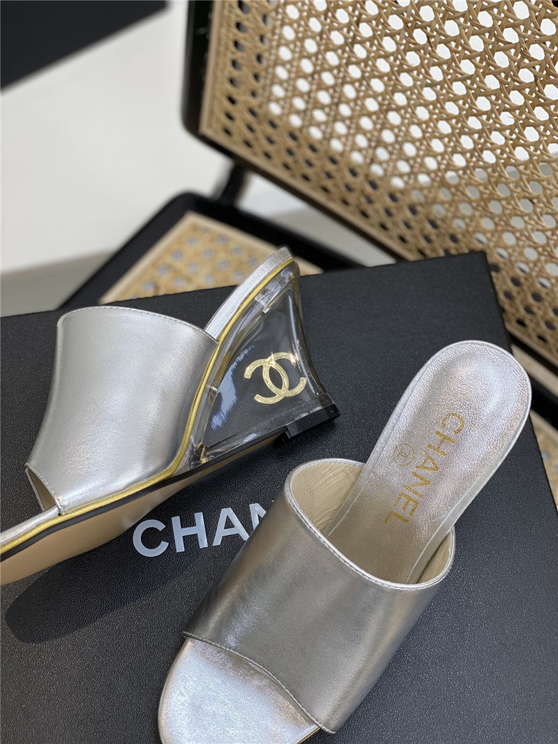 Best Replica chanel crystal heel sandals - Colareps