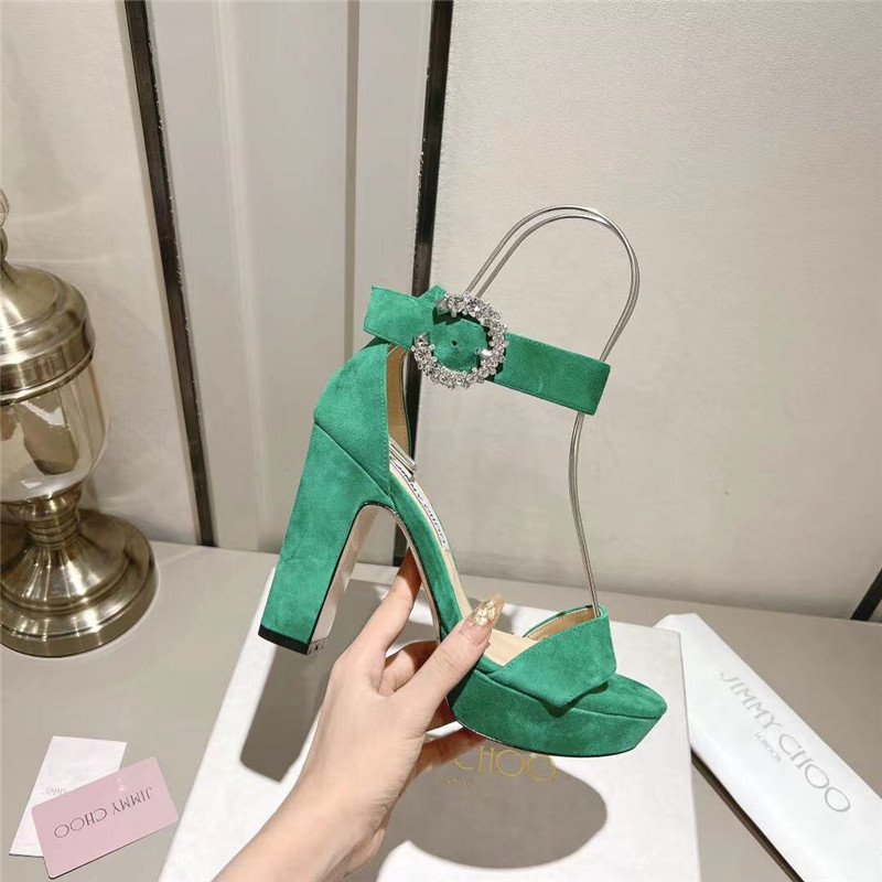 Best Replica Jimmy Choo new C buckle sandals - Colareps