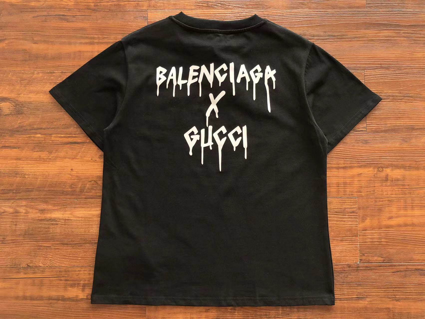 Best Replica Gucci x Balenciaga T-shirt - Colareps