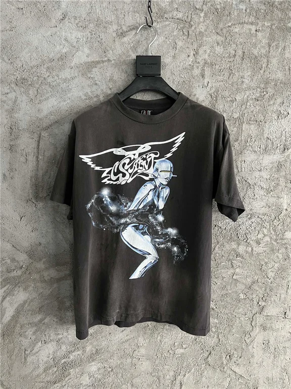 Best Replica 2022ss Saint Michael x Sorayama T Shirt - Colareps