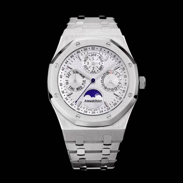 Best Replica Replica Audemars Piguet Royal Oak 26574ST.OO.1220ST.001 1:1 Best Edition APS Factory White Dial - Colareps
