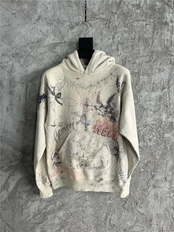 Best Replica 2022ss Saint Michael Hoodie - Colareps