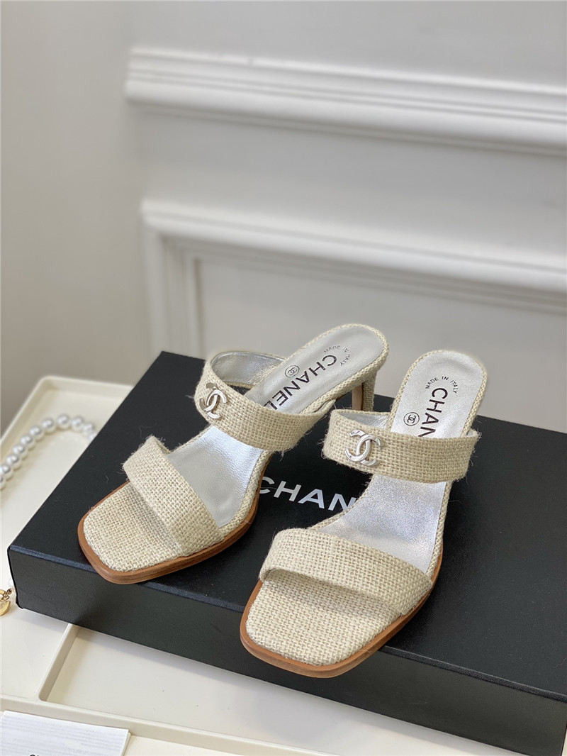 Best Replica Chanel second-hand series braided surface sandals - Colareps