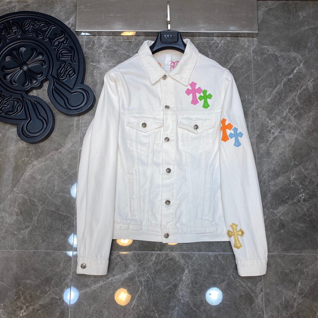 Best Replica Chrome Hearts Denim Jacket - Colareps