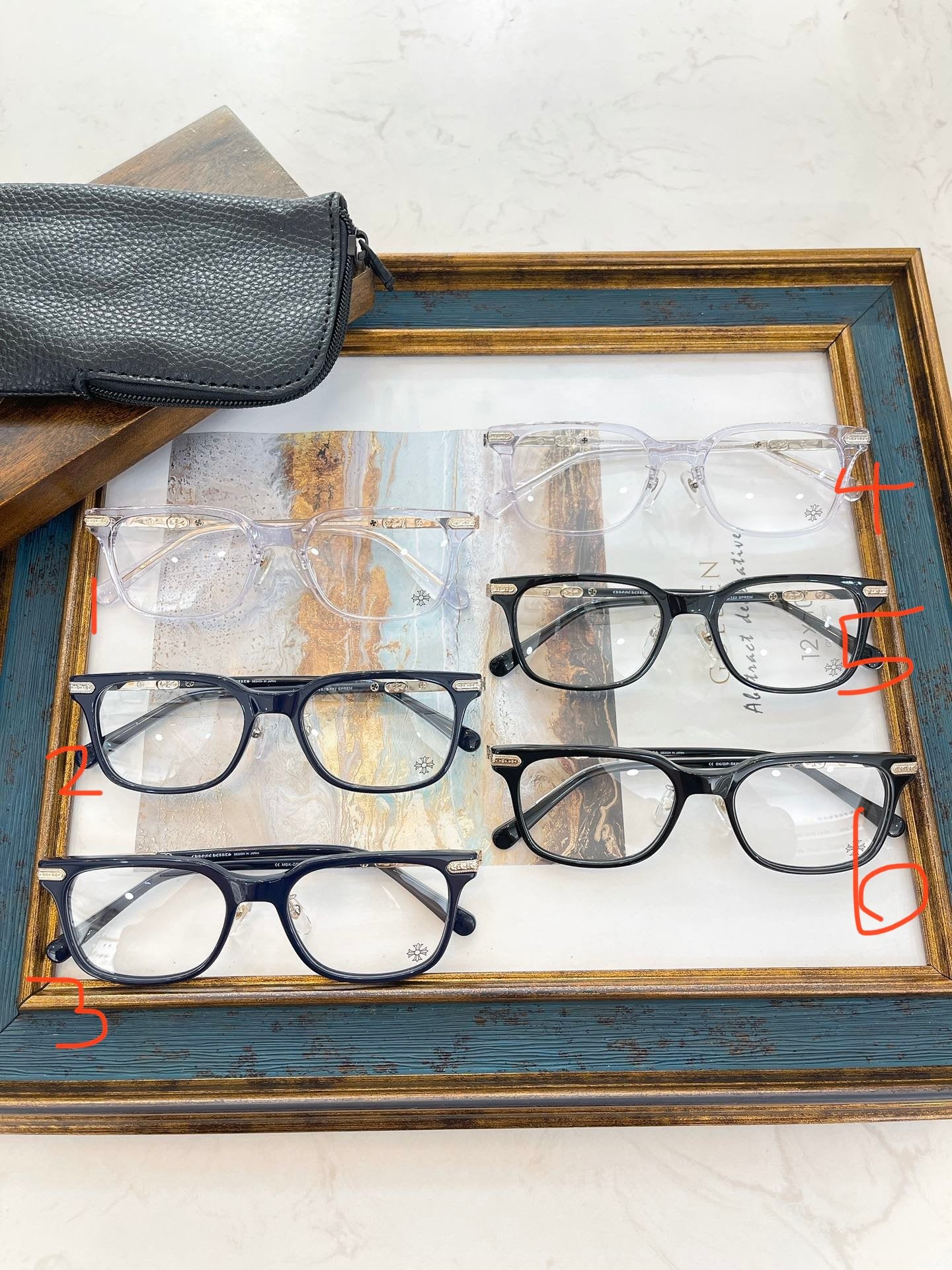 Best Replica Chrome Hearts eyewear/glasses - Colareps