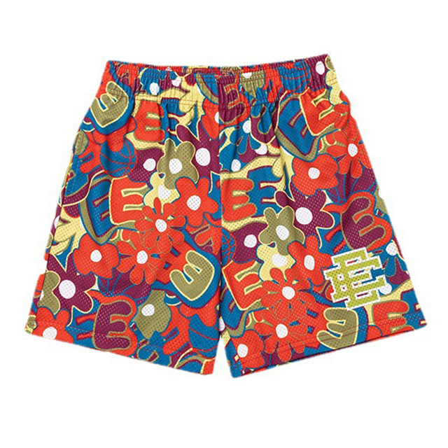 Best Replica Eric Emanuel Hawaii style logo shorts 6 colors - Colareps