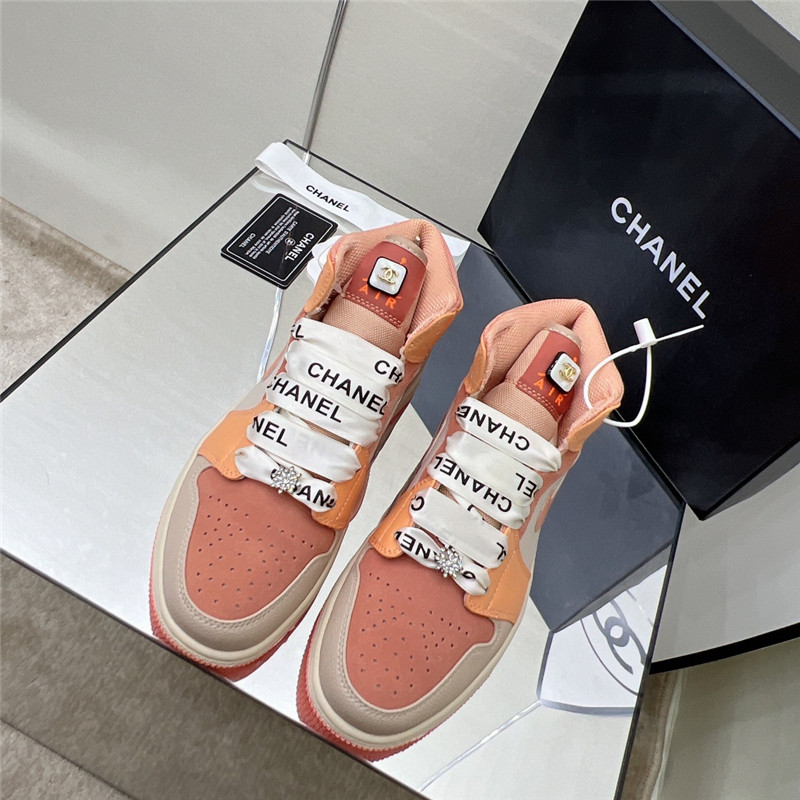 Best Replica chanel new styles high top sneakers - Colareps