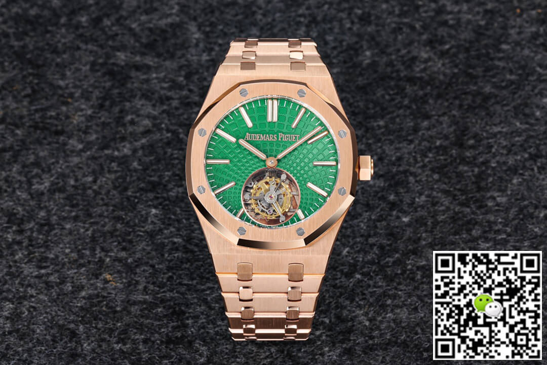 Best Replica Replica Audemars Piguet Royal Oak Tourbillon 26533OR.OO.1220OR.01 1:1 Best Edition R8 Factory Green Dial - Colareps