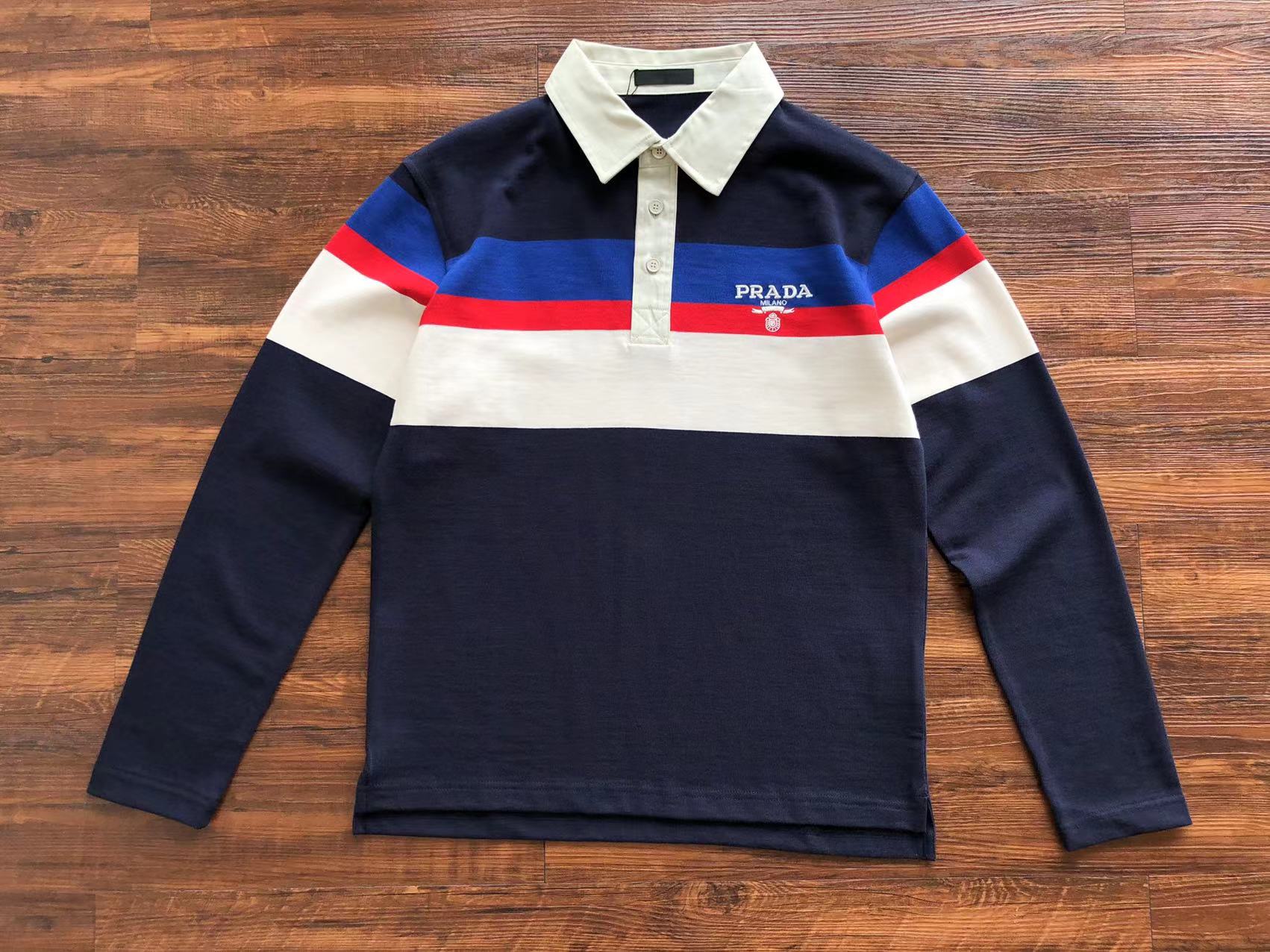 Best Replica Prada Long Sleeve Shirt - Colareps
