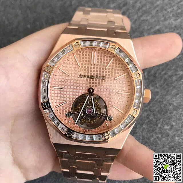 Best Replica Replica Audemars Piguet Royal Oak Tourbillon 26514OR.ZZ.1220OR.01 1:1 Best Edition R8 Factory Gold Dial - Colareps