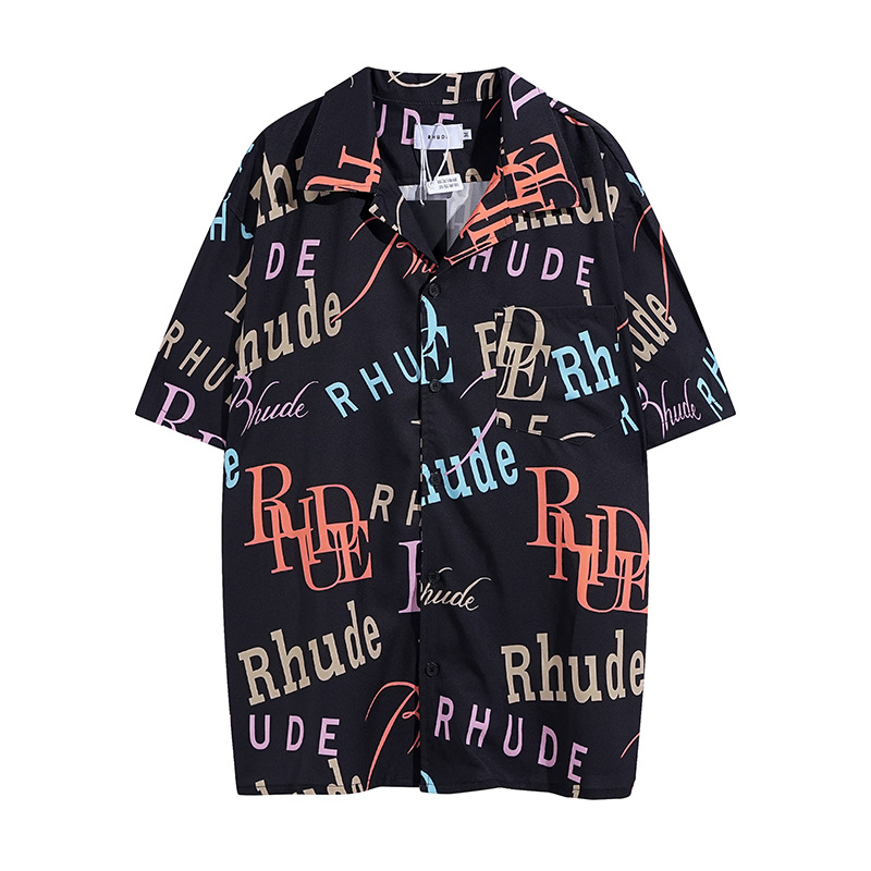 Best Replica All-over monogrammed logo casual shirt 3 Colors - Colareps