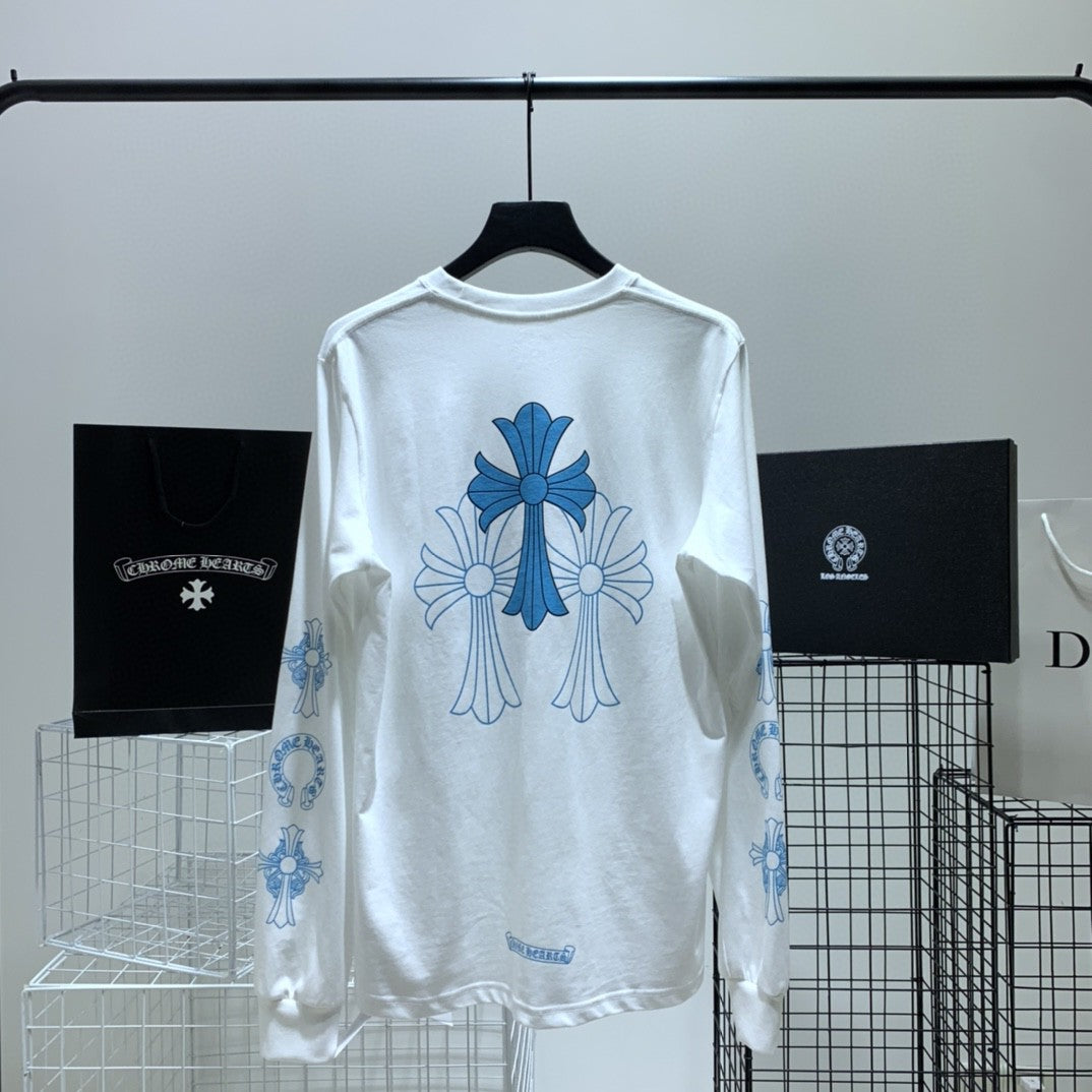 Best Replica Chrome Hearts Long Sleeve Shirt - Colareps