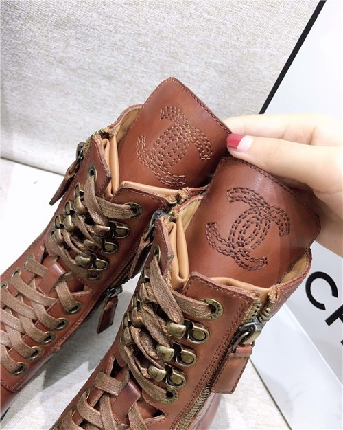 Best Replica chanel leather boots replica shoes - Colareps