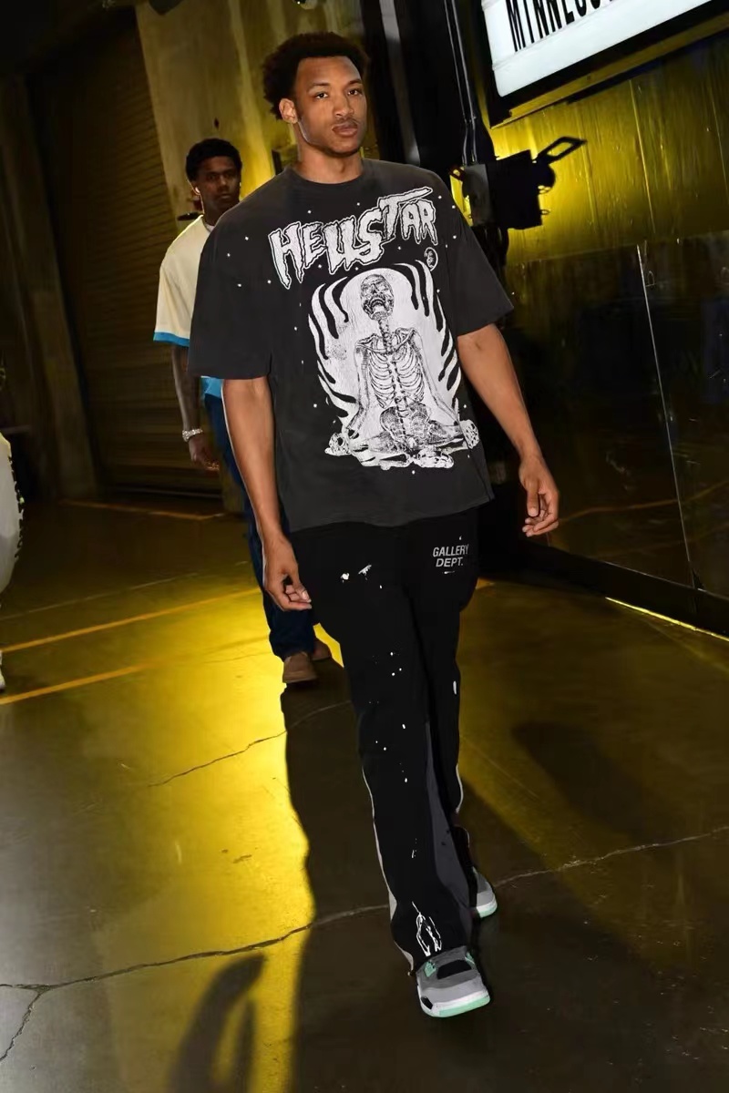 Best Replica 1:1 quality version Skull corrosion slogan printed tee - Colareps