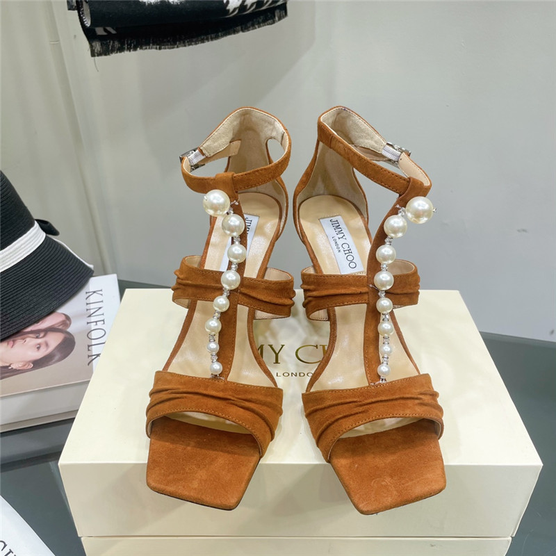 Best Replica jimmy choo pearl heel sandals - Colareps