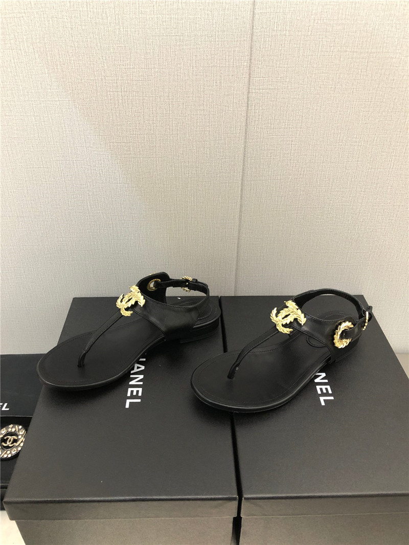 Best Replica Chanel new C buckle sandals - Colareps