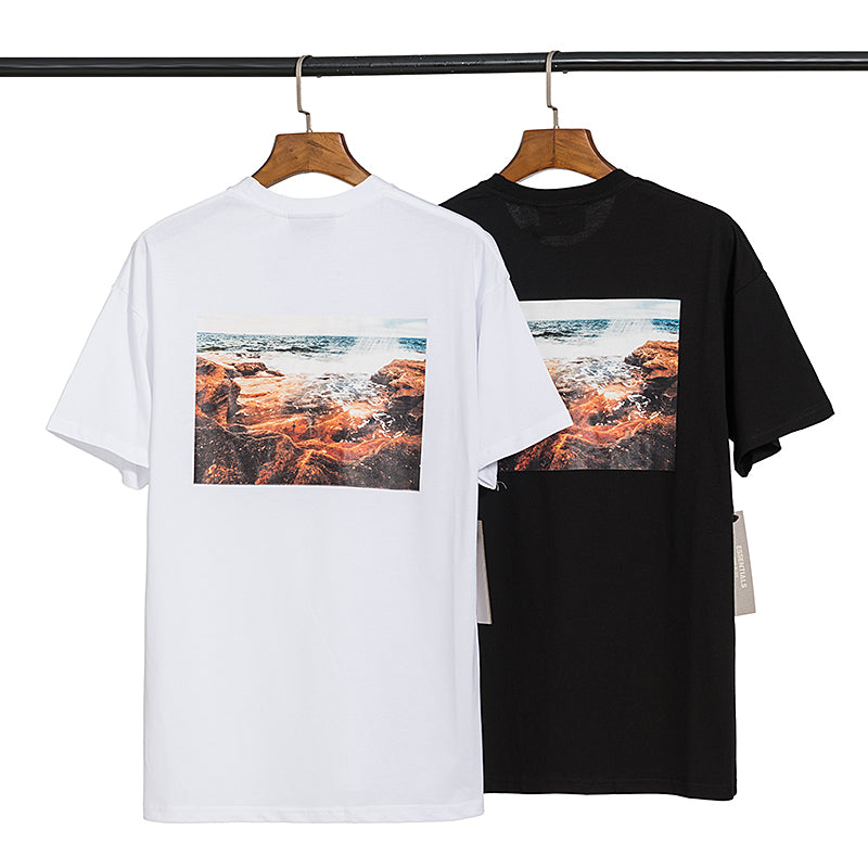 Best Replica Fear of God Replica Essentials Coastal Reef Cotton T Shirt 933 - Colareps