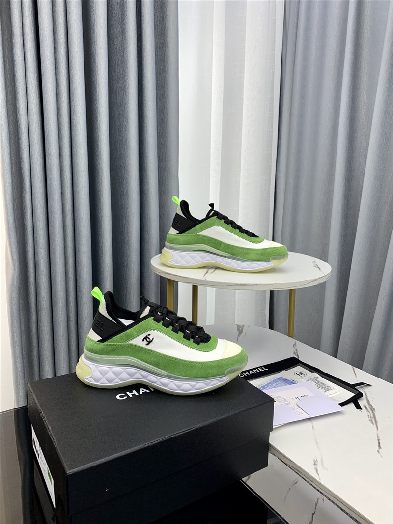 Best Replica Chanel new color matching casual sneakers - Colareps