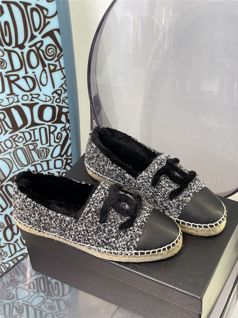 Best Replica chanel fur fisherman shoes - Colareps