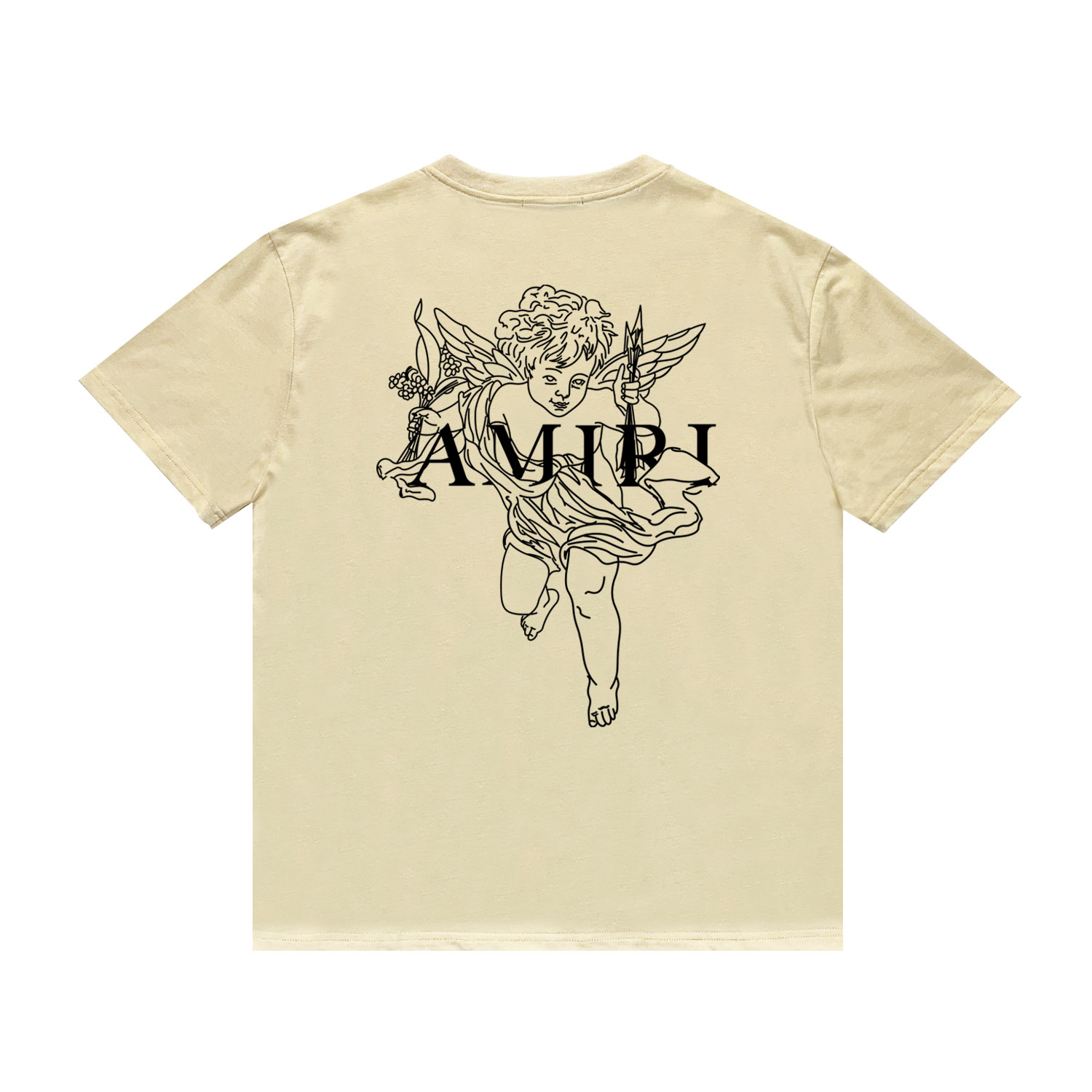 Best Replica Angel sketch printing tee 19 colors - Colareps