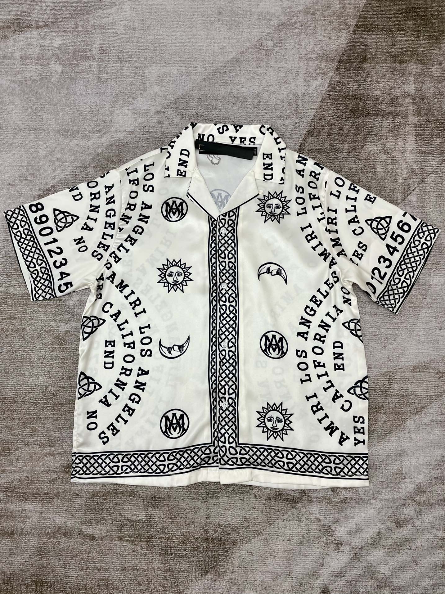Best Replica 1:1 quality version Star alternating printed short sleeve  shirt - Colareps