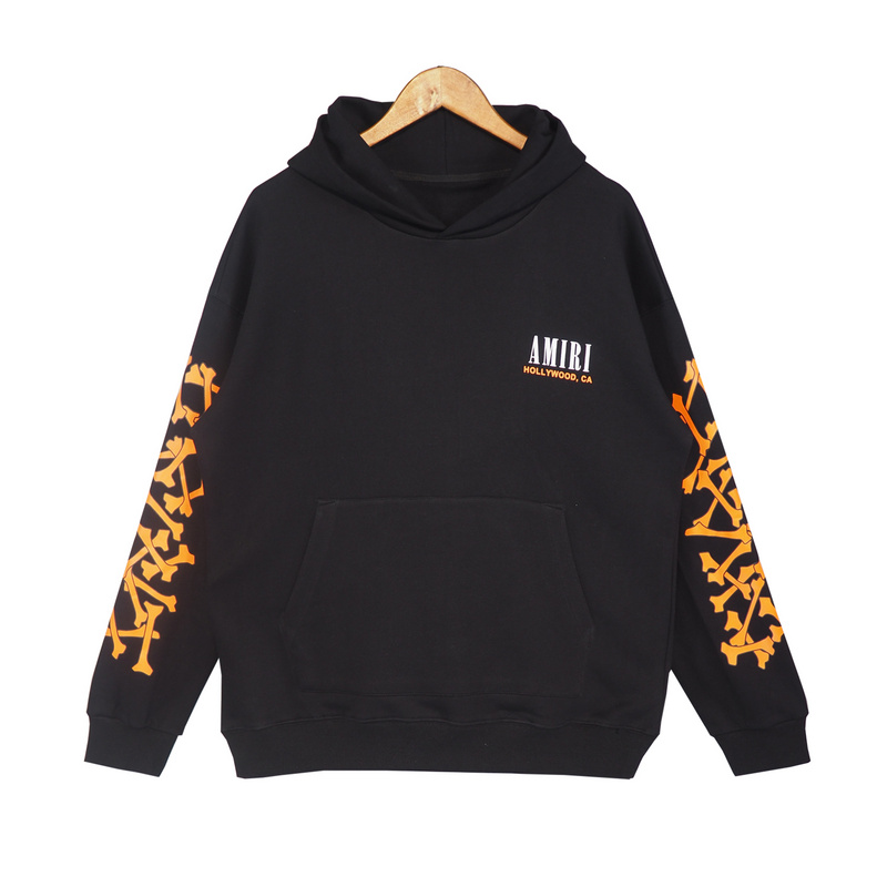 Best Replica Double Arm Bones Print Hoodie 3colors - Colareps
