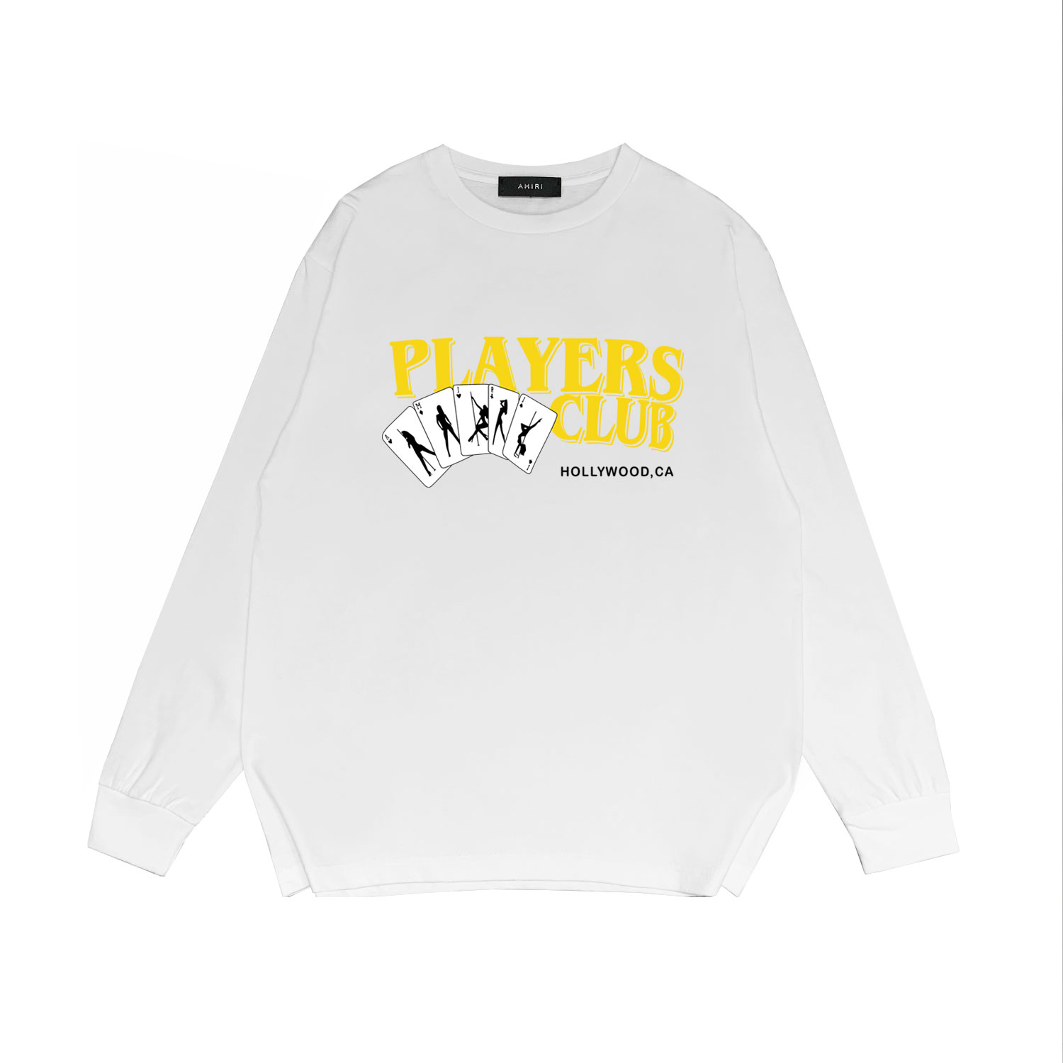 Best Replica Poker Girl Print Long Sleeve - Colareps