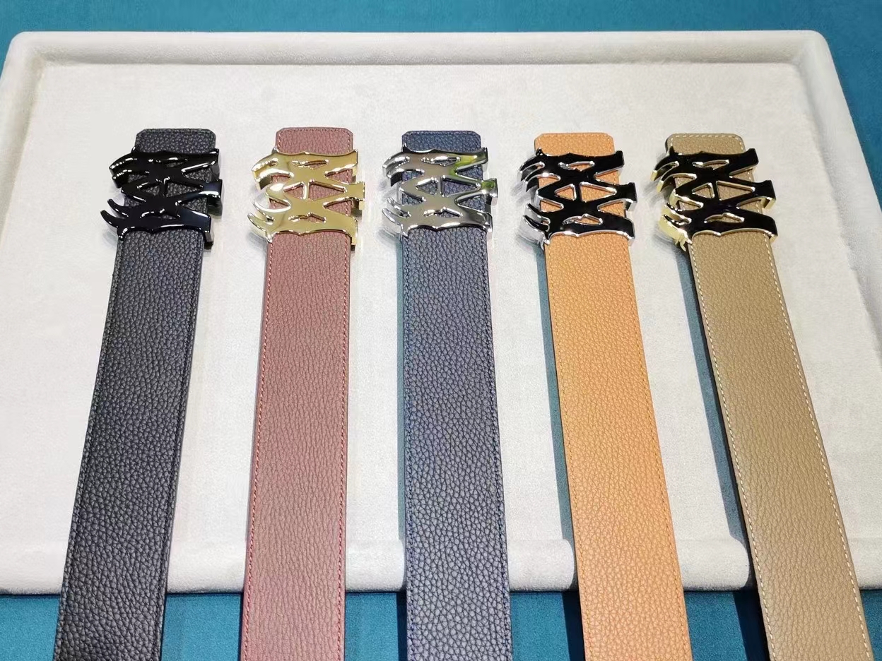 Best Replica 1:1 quality version Business Men's Double M Belt - Colareps