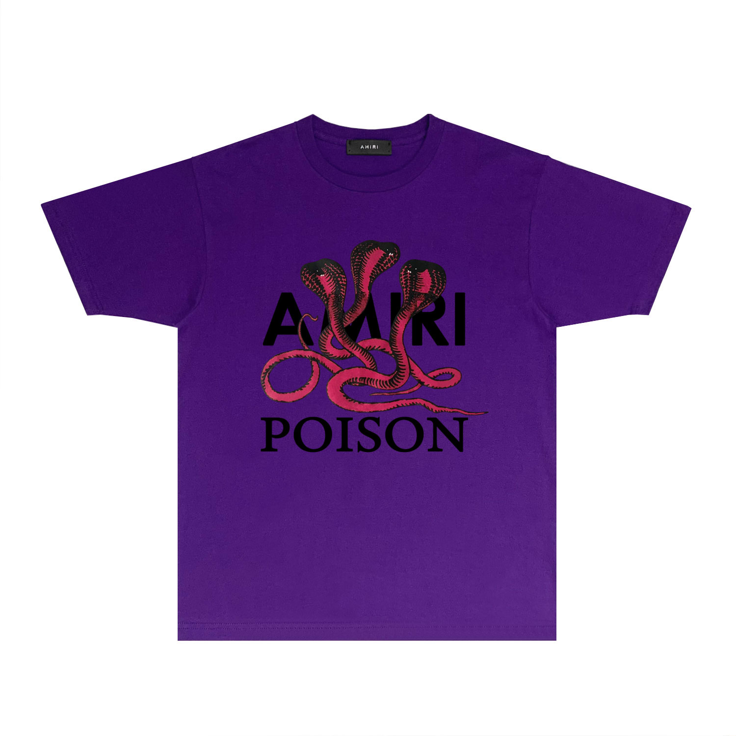 Best Replica Cobra letter printing tee 18 colors - Colareps