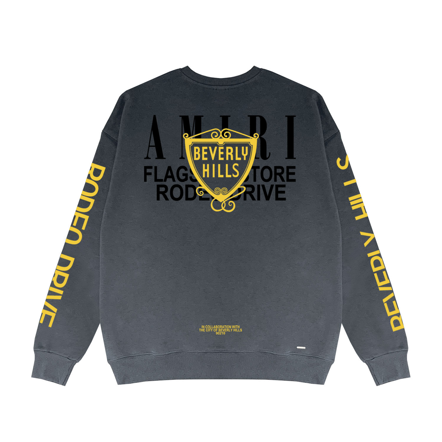 Best Replica Gold Cup letter print round neck sweatshirt - Colareps