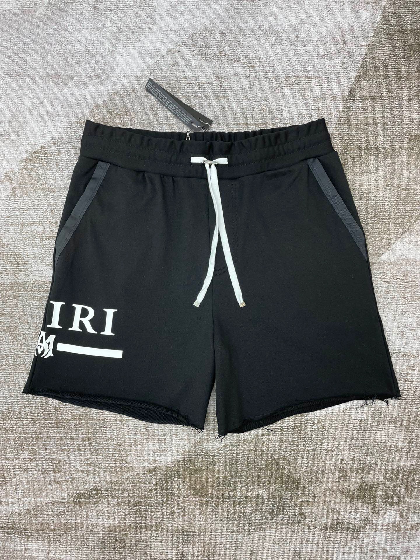 Best Replica 1:1 quality version Minimalist letter hem destruction shorts 5 colors - Colareps