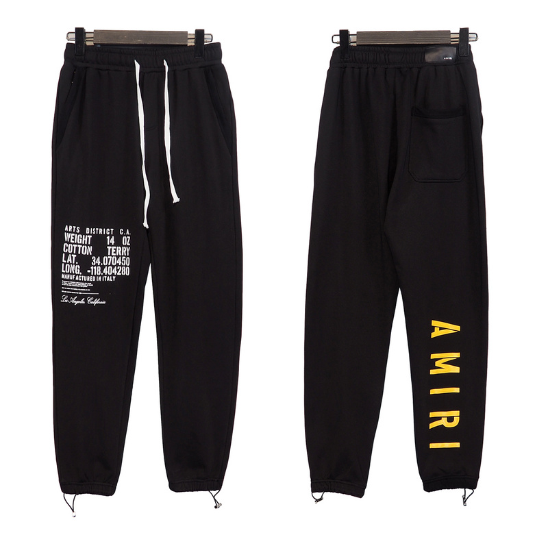 Best Replica Logo Newspaper Print Sweatpants - Colareps