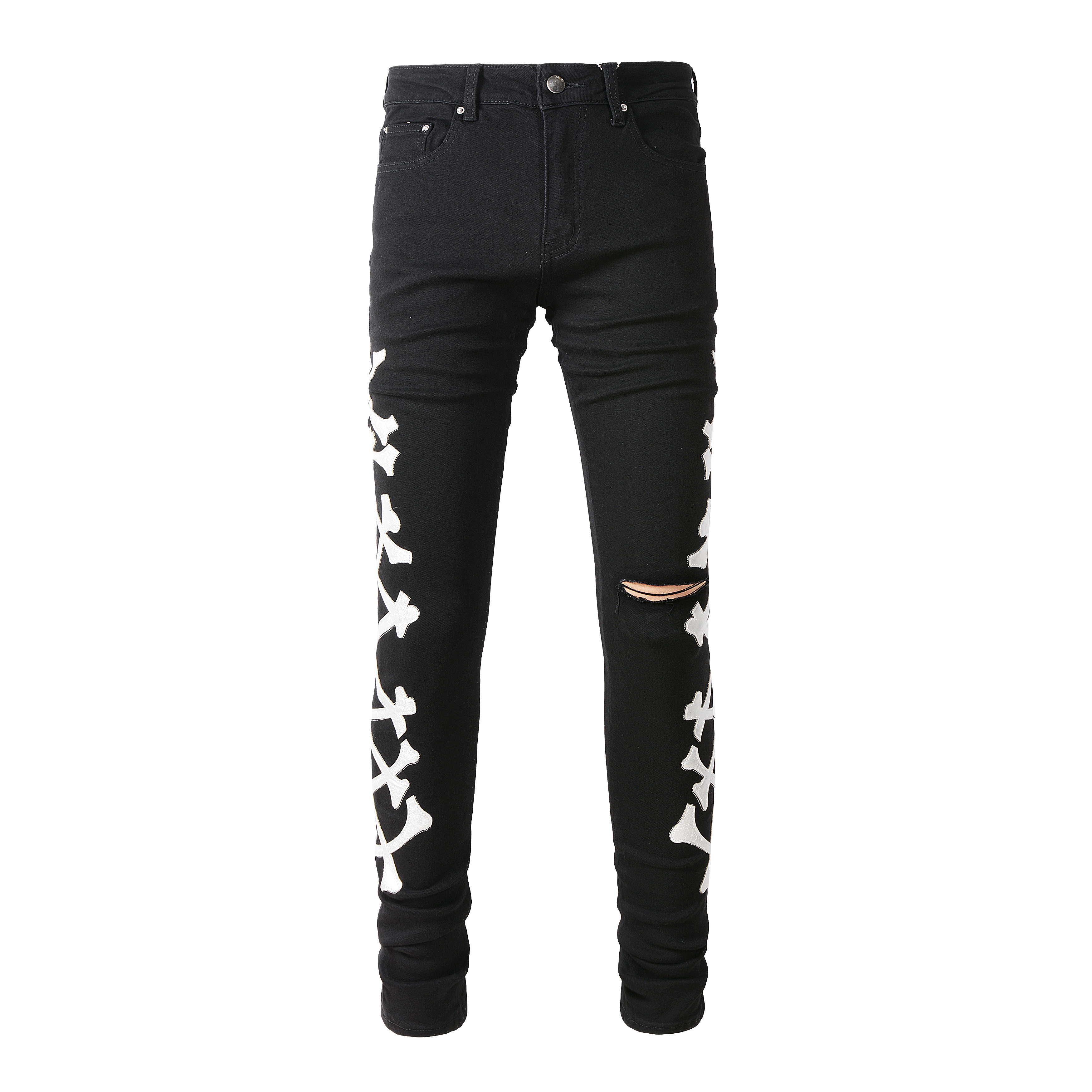 Best Replica [Buy more Save more]White bone skinny jeans - Colareps