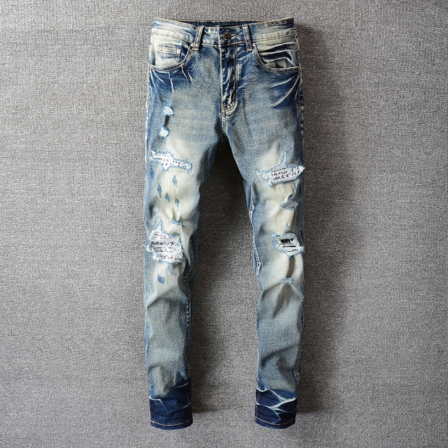 Best Replica Amiri Jeans Replica Medium Blue - Colareps