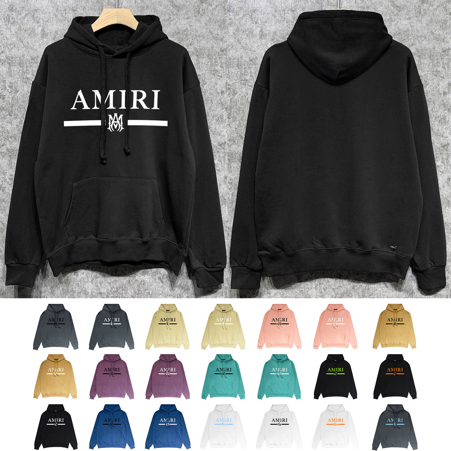 Best Replica Monogram Stripe Hoodie 21 Colors - Colareps