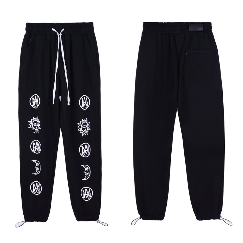 Best Replica Sun, Moon & Stars Printed Sweatpants 2colors - Colareps