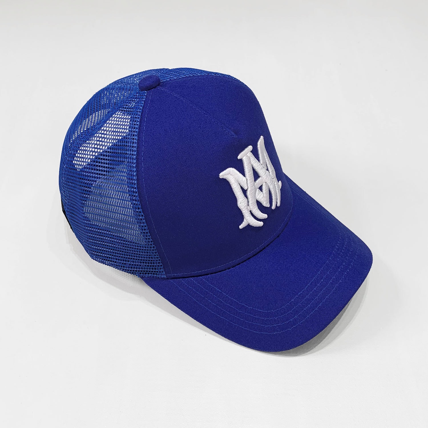 Best Replica AM Embroidered lettered mesh hat- - Colareps