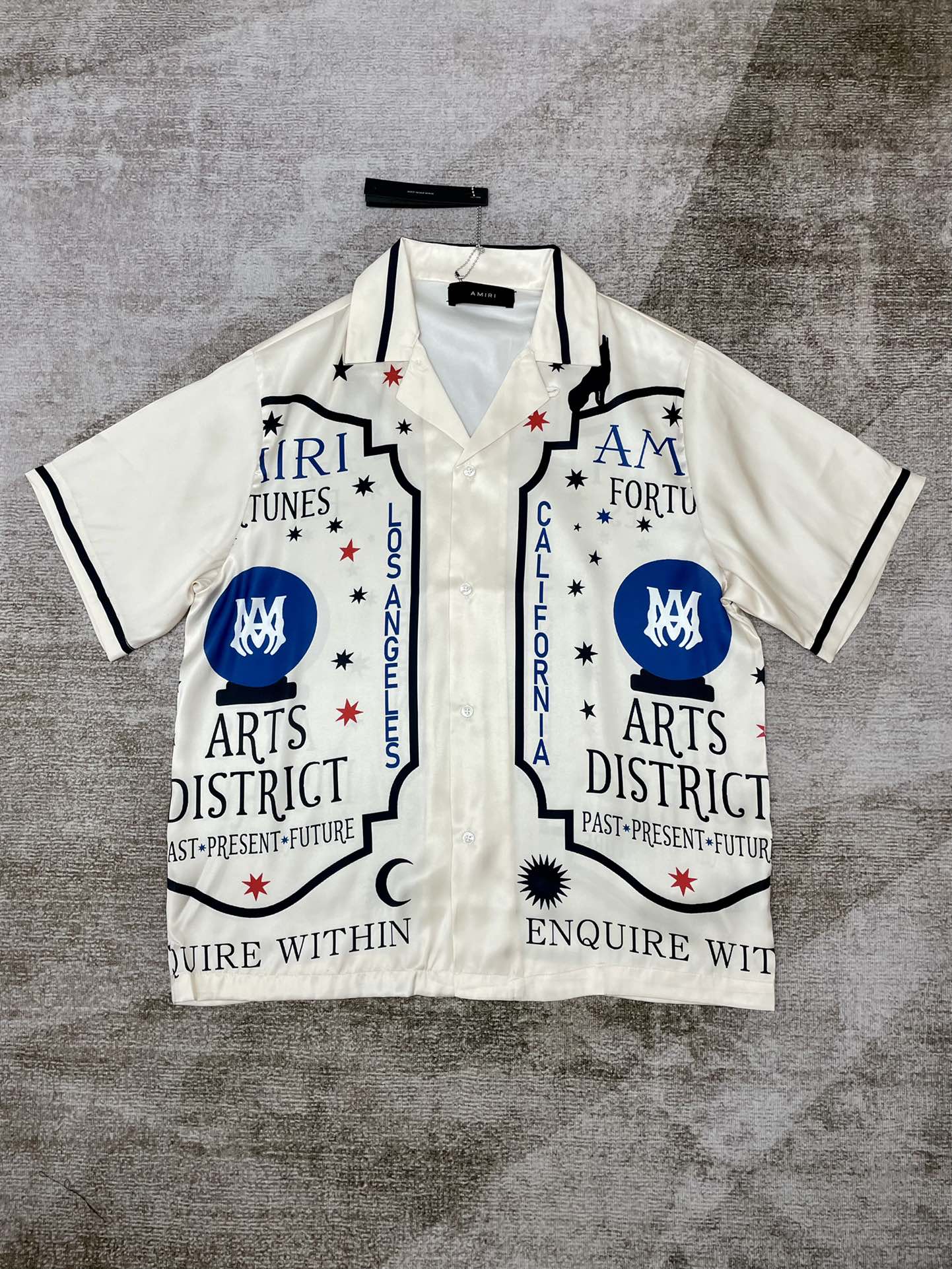 Best Replica 1:1 quality version Silk heavy printed  short sleeve shirt - Colareps