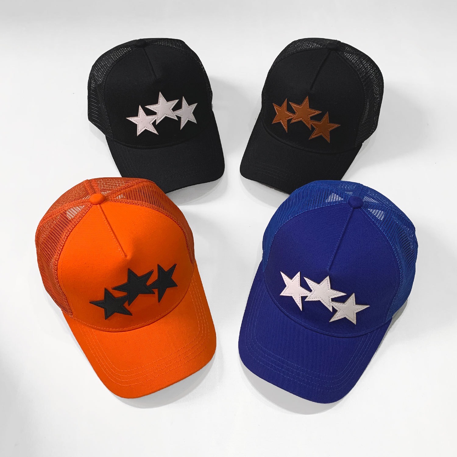 Best Replica Three stars mesh cap - Colareps