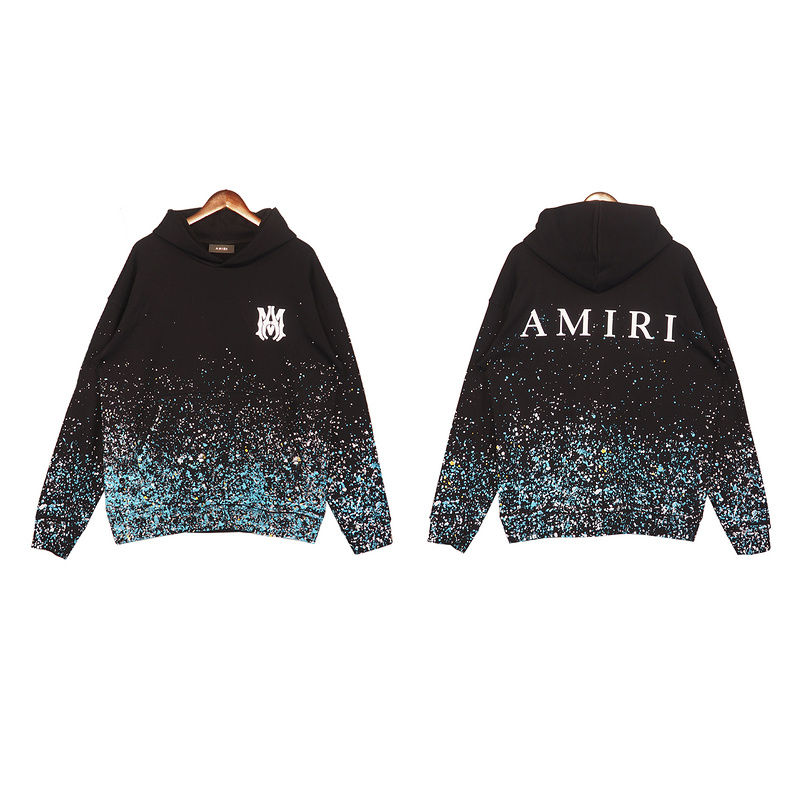 Best Replica Full Star Splash Print Sweatshirt Hoodie - Colareps