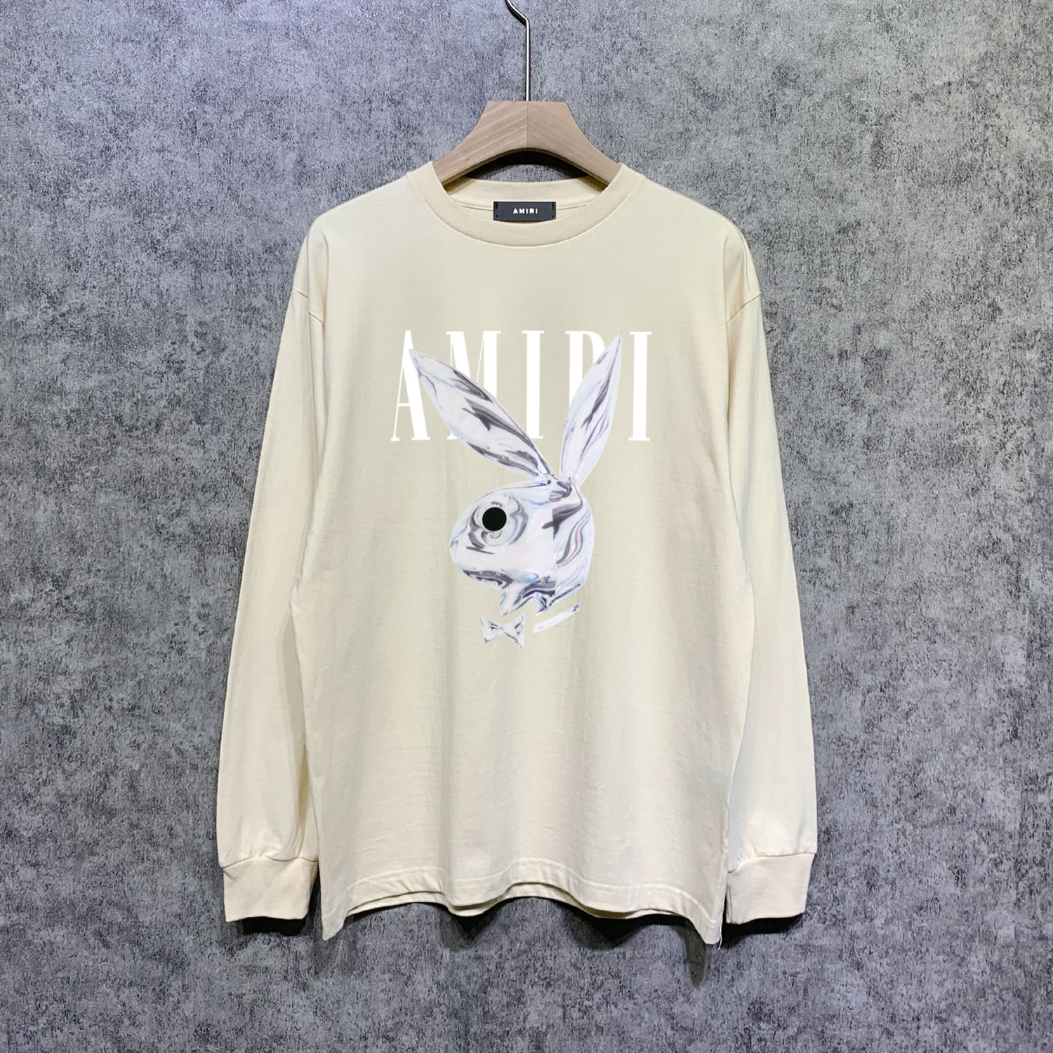 Best Replica Liquid Silver Rabbit Print Long sleeves - Colareps