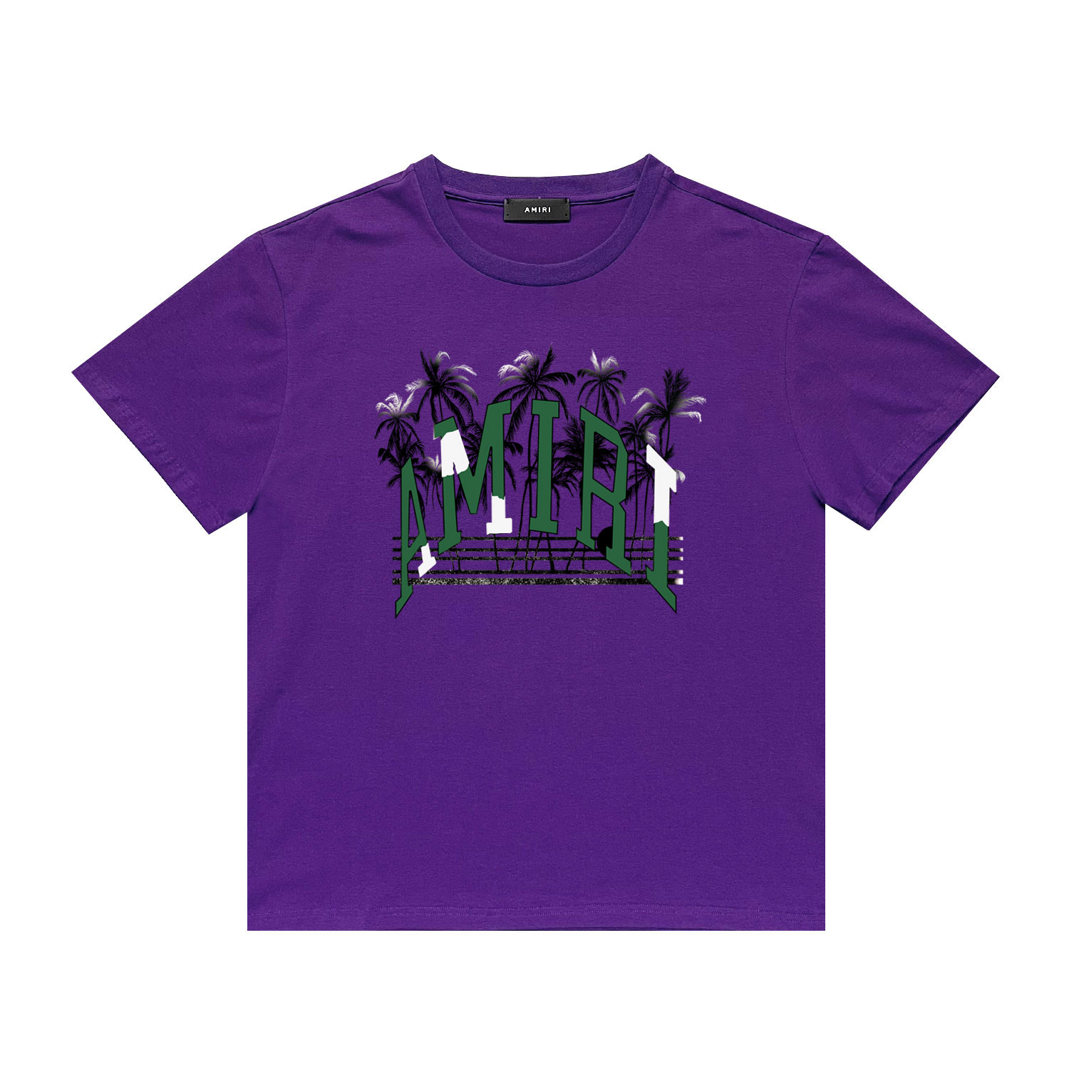 Best Replica Coconut tree letter printing tee 18 colors - Colareps