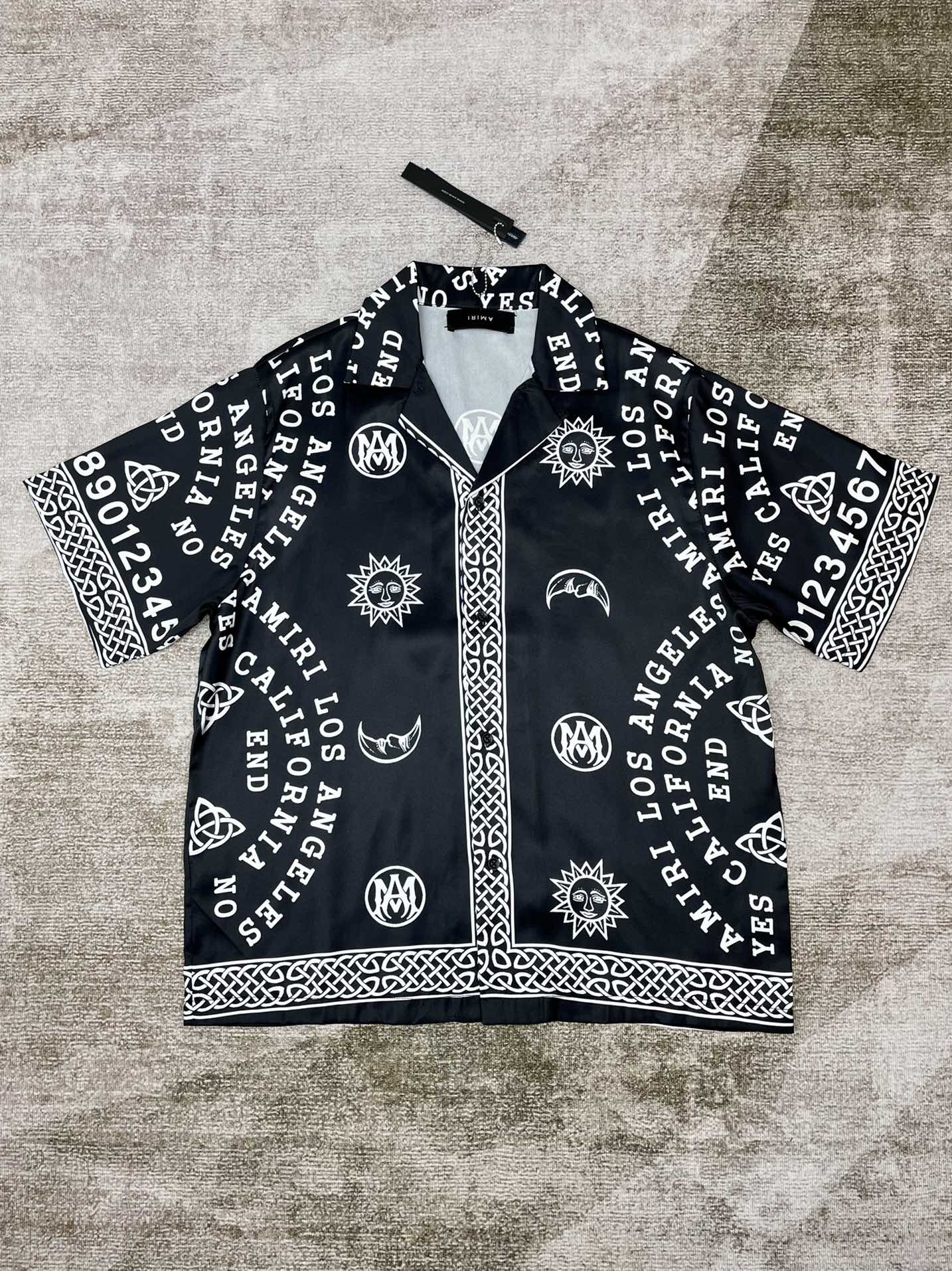 Best Replica 1:1 quality version New Version pattern Silk Shirt - Colareps