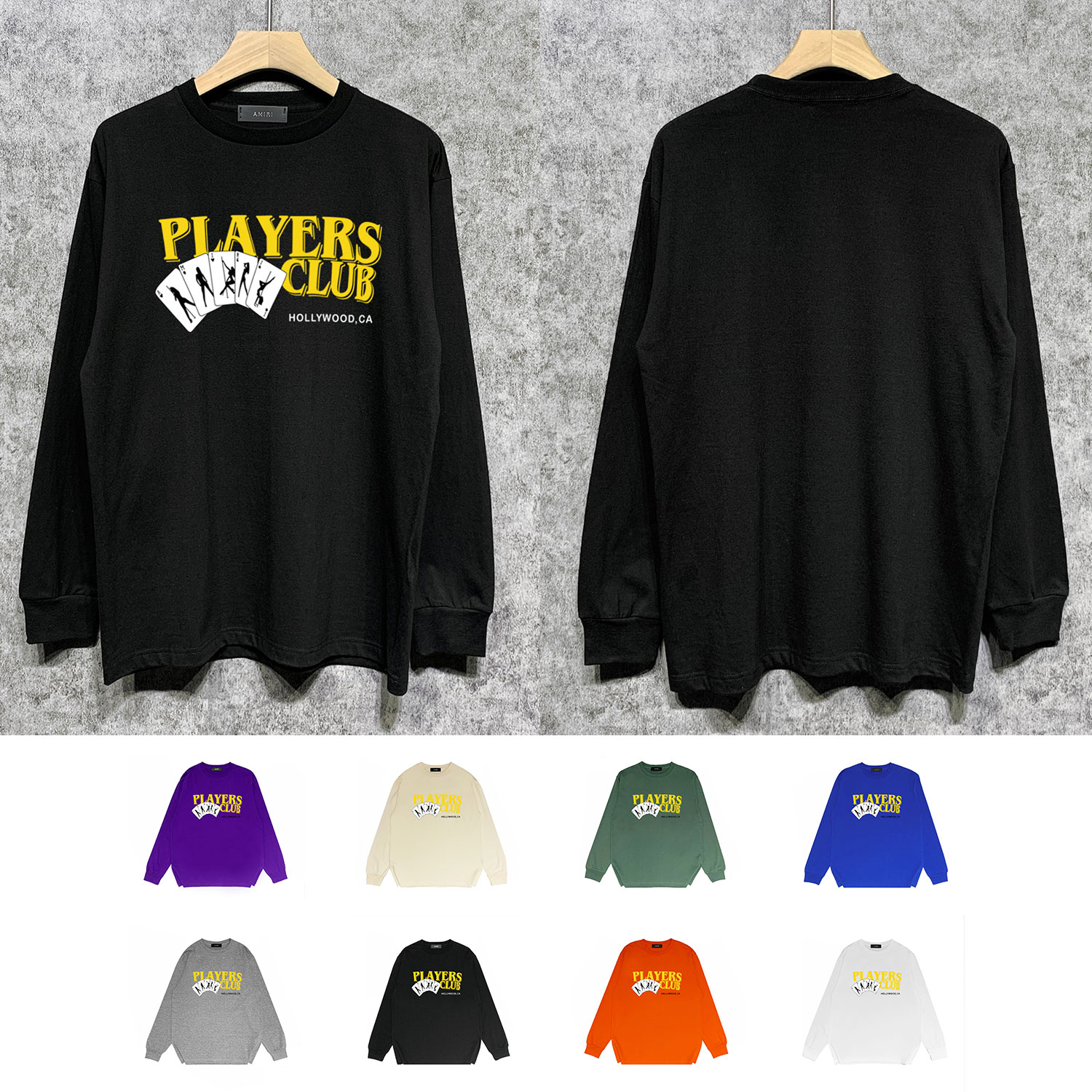 Best Replica Poker Girl Print Long Sleeve - Colareps