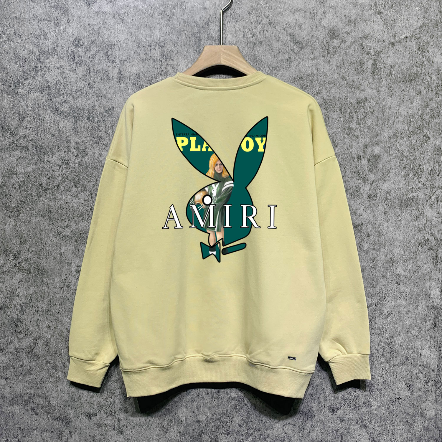 Best Replica Amiri Replica Bunny print crewneck sweatshirt - Colareps