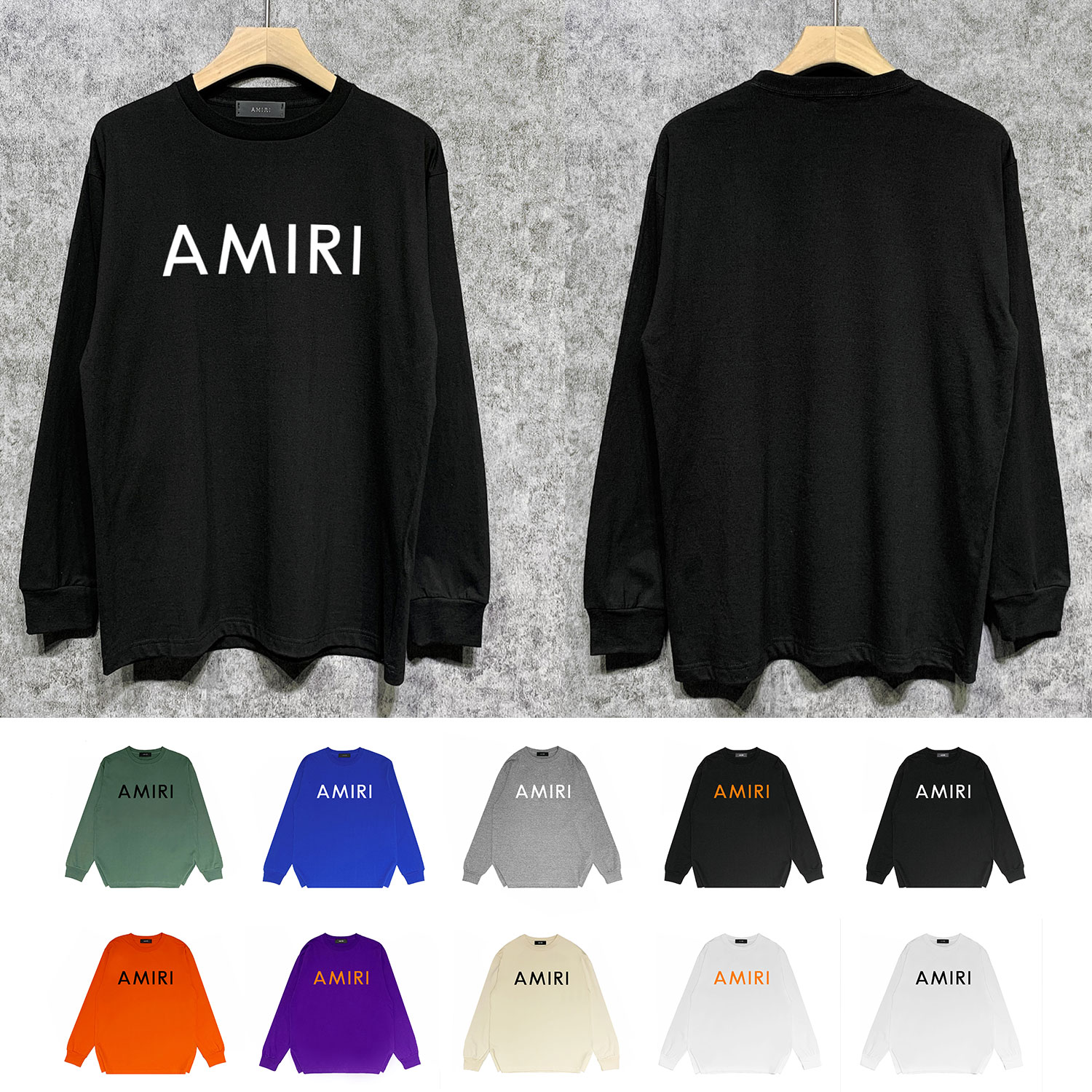 Best Replica Plain monogram print long sleeves - Colareps