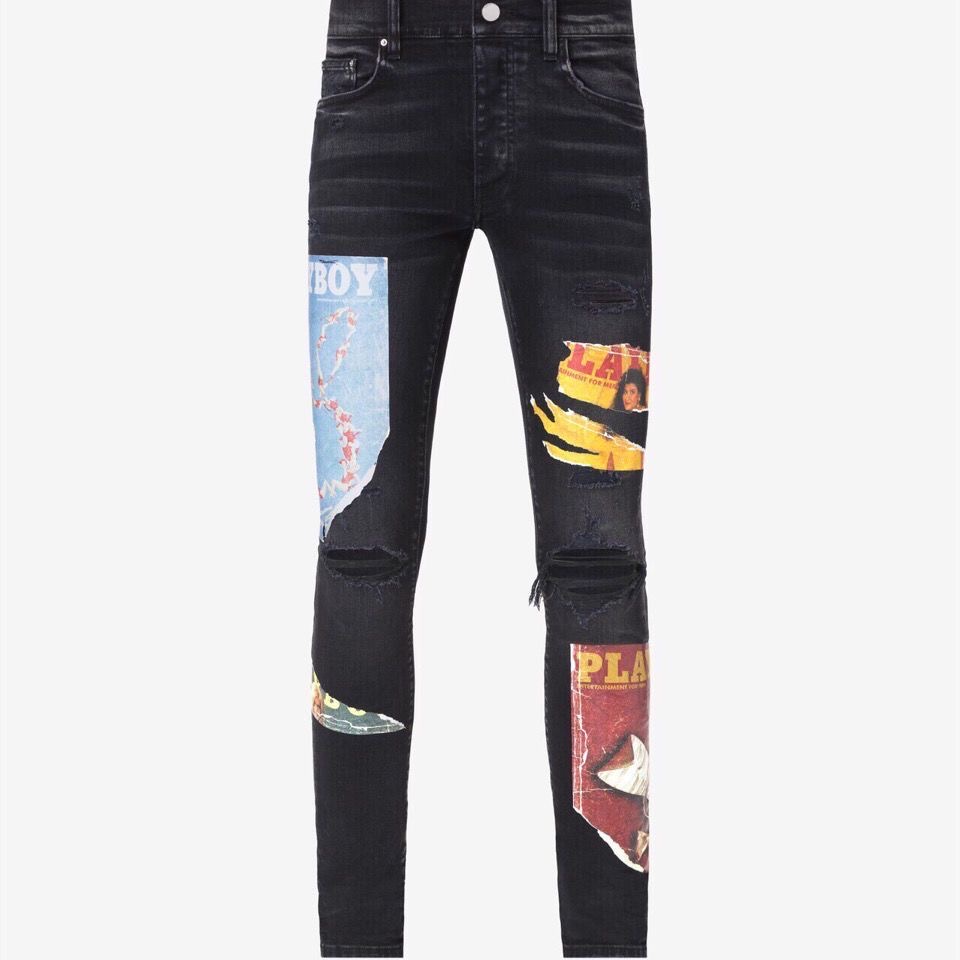 Best Replica Amiri Jeans Replica Photo patch denim - Colareps