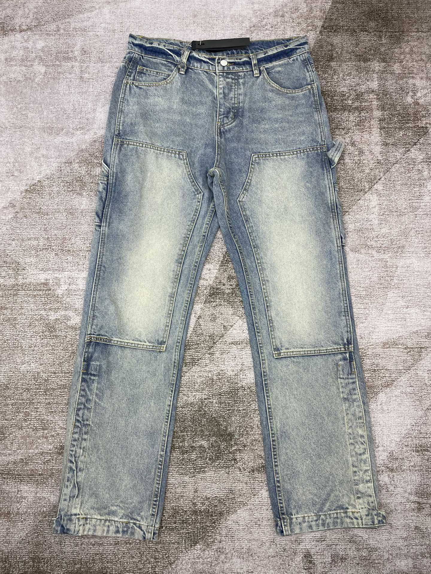 Best Replica Amiri Jeans Replica Straight-legged New Row - Colareps